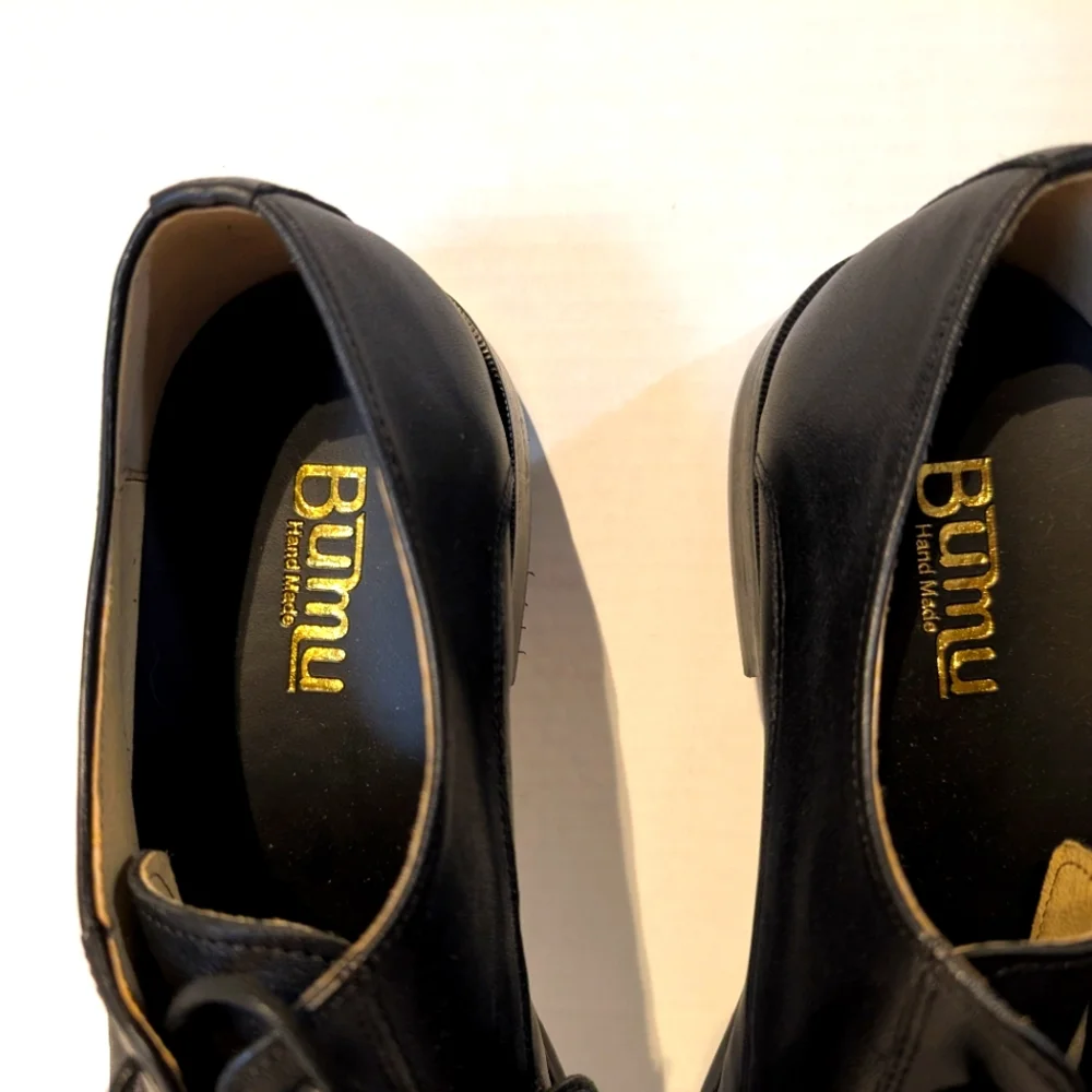 BUMU HANDMADE Mens Dress‎ Shoes Black